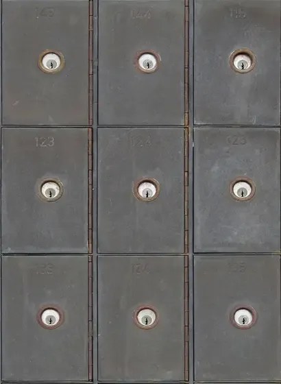 Mindthegap Carta da parati Industrial Metal Cabinets - WP20113