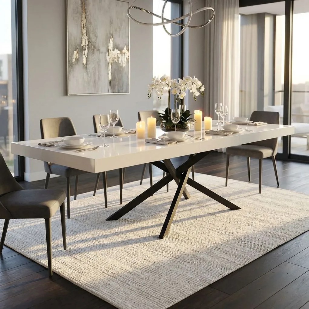 KRONOS - tavolo da pranzo allungabile