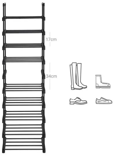 Scarpiera ALVORO nera