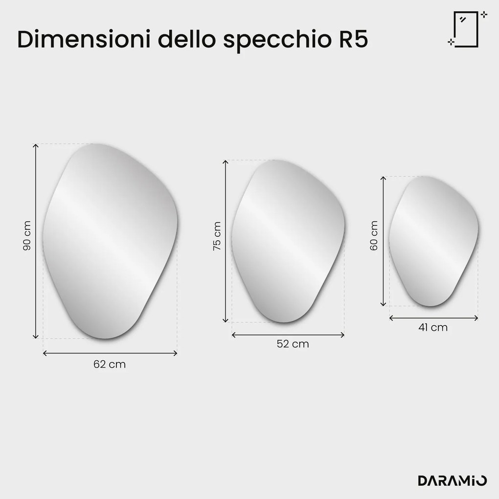 Specchio irregolare – Pure Collection R5