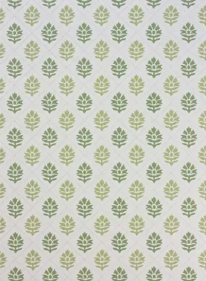 Nina Campbell Carta da parati Camille - Green