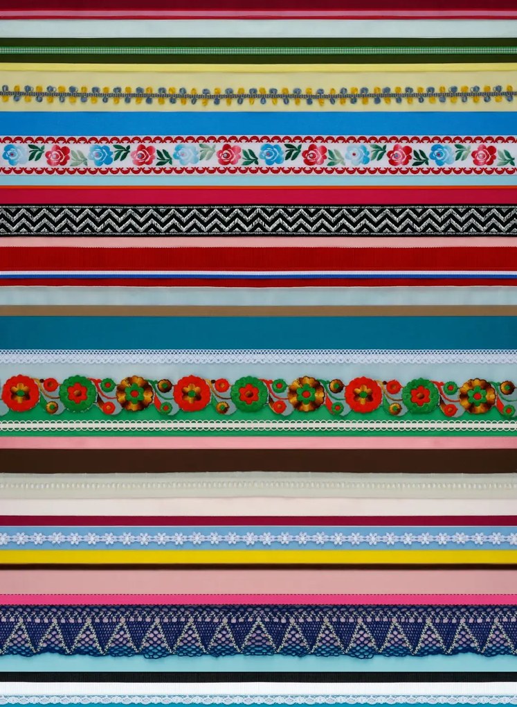 studio ditte Carta da parati Ribbon - Ribbon