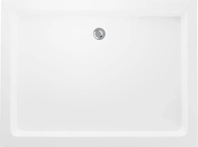 Mexen Rio piatto doccia rettangolare 100 x 80 cm, bianco - 45108010