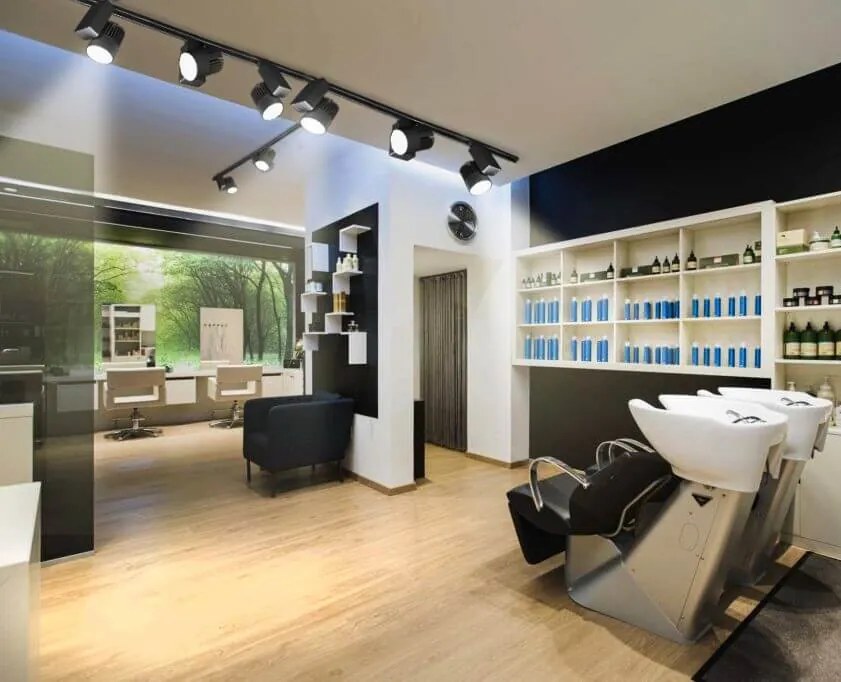 Faretto LED 40W per Binario Monofase CRI92 125lm/W 100° - Nero Colore Bianco Caldo 2.700K