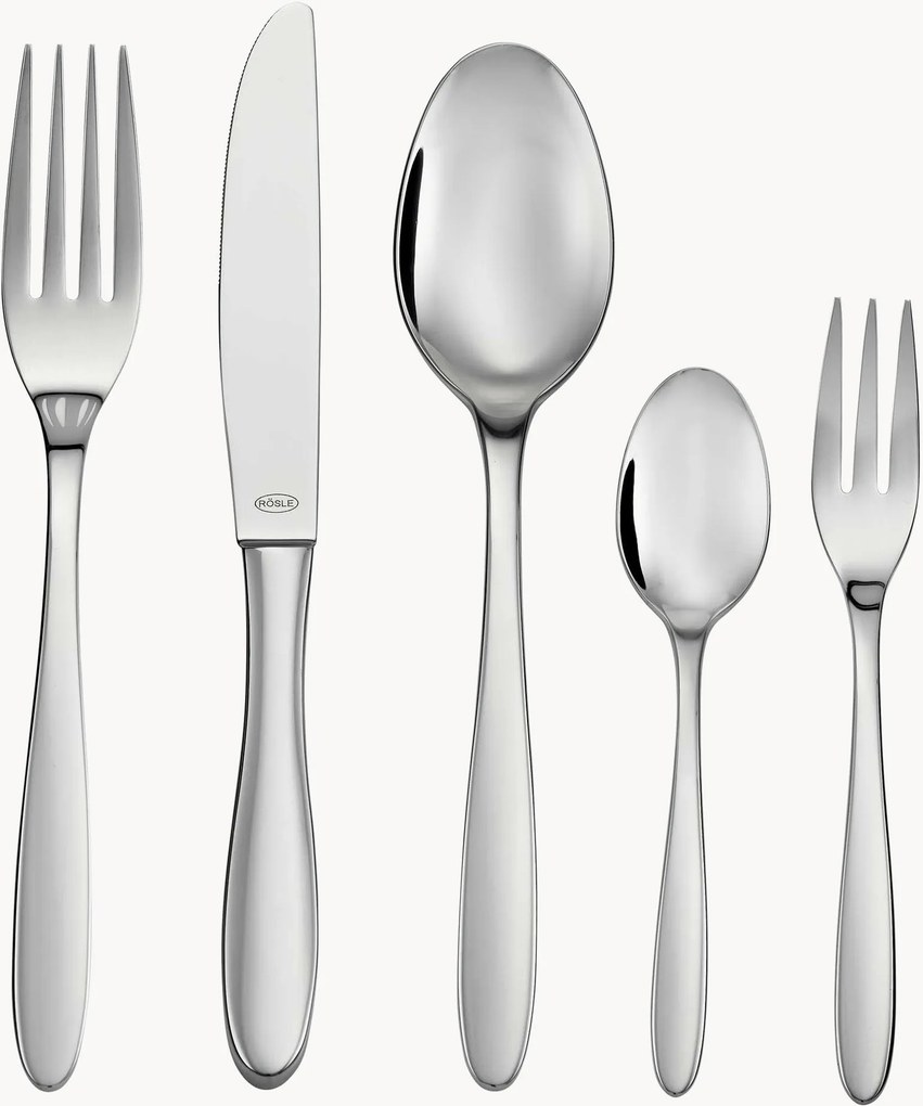 Set di 60 posate lucide in acciaio inossidabile Culture, 12 persone