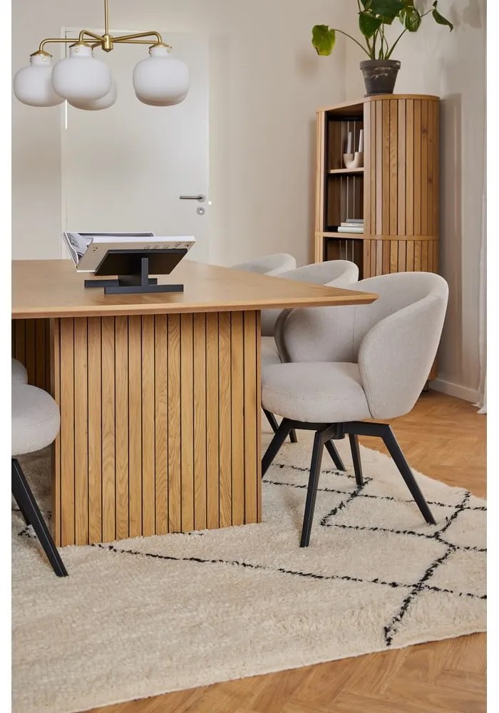 Tavolo da pranzo con piano effetto rovere 100x210 cm Colima - Actona