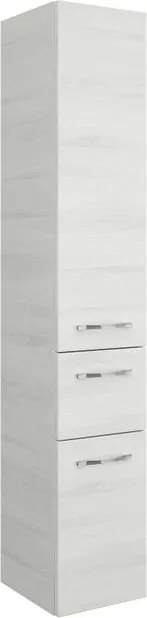 Colonna per mobile bagno image PELIPAL 1 cassetto 2 ante P 35 x L 30 x H 168 cm bianco