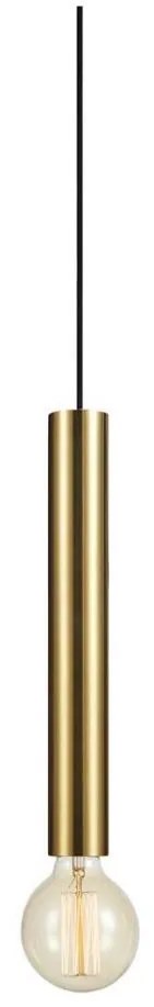 Markslöjd 108259 - Lampadario a sospensione con filo SENCILLO 1xE27/40W/230V oro