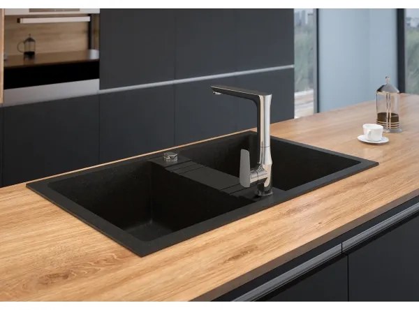 Novaservis - Miscelatore per lavello METALIA, finitura cromo lucido