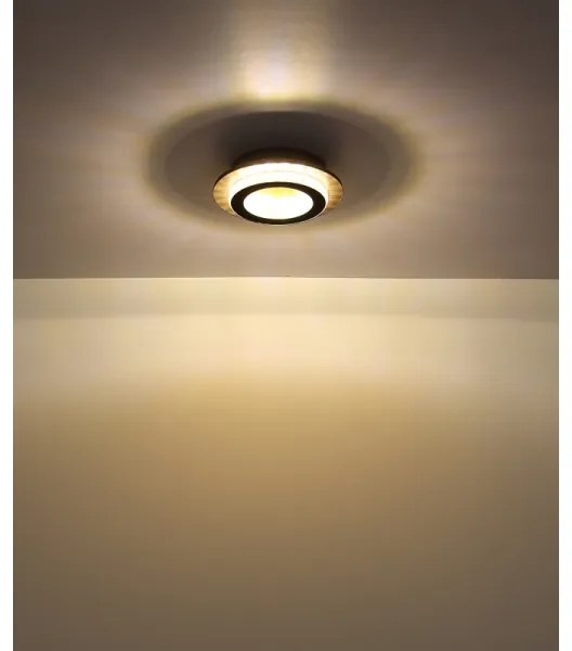 Globo 48042-12G - Plafoniera LED JAYDEN LED/12W/230V Ø 20 cm nero