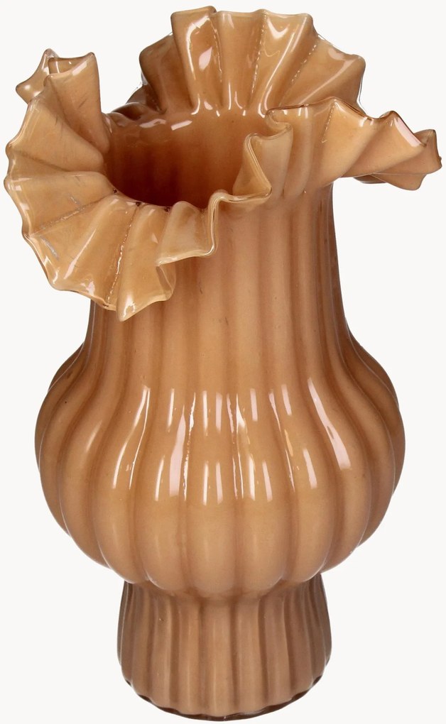 Vaso in vetro Terra, alt. 25 cm