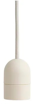 HAY - Common Lampada a Sospensione Cord Set Clay White Hay