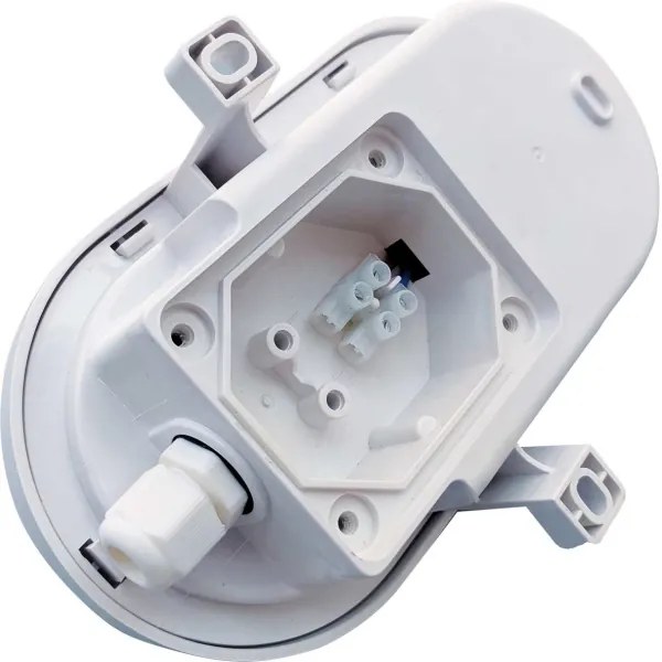 Lampada da soffitto LED esterna 6W 230V 4000K IP54 bianco
