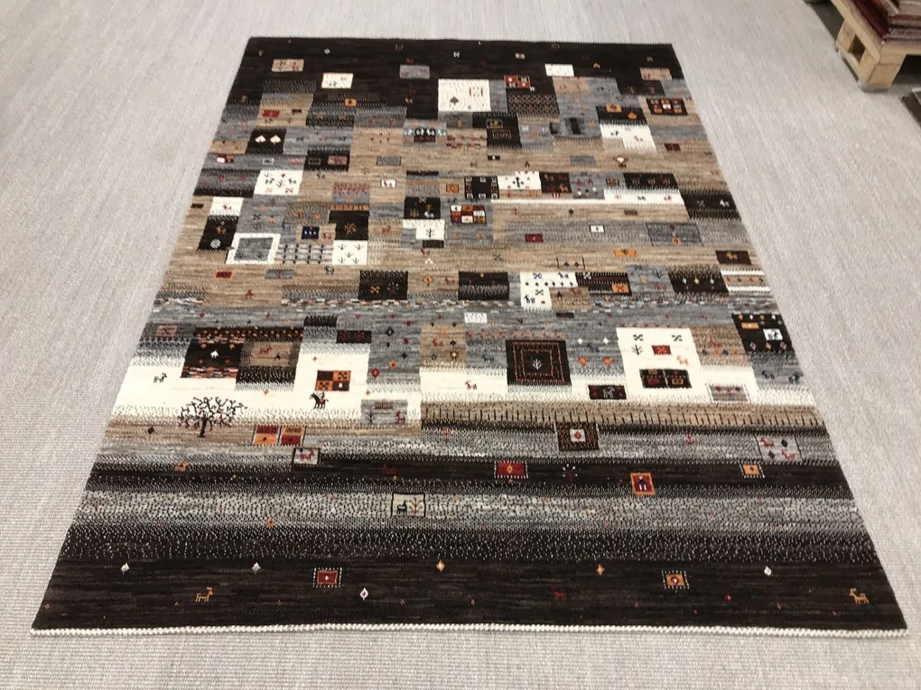 Loribaft Tappeto persiano 240 x 170 Beige (Iran) Annodato A Mano