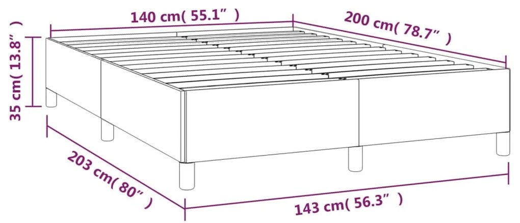 Giroletto Cappuccino 140x200 cm in Similpelle