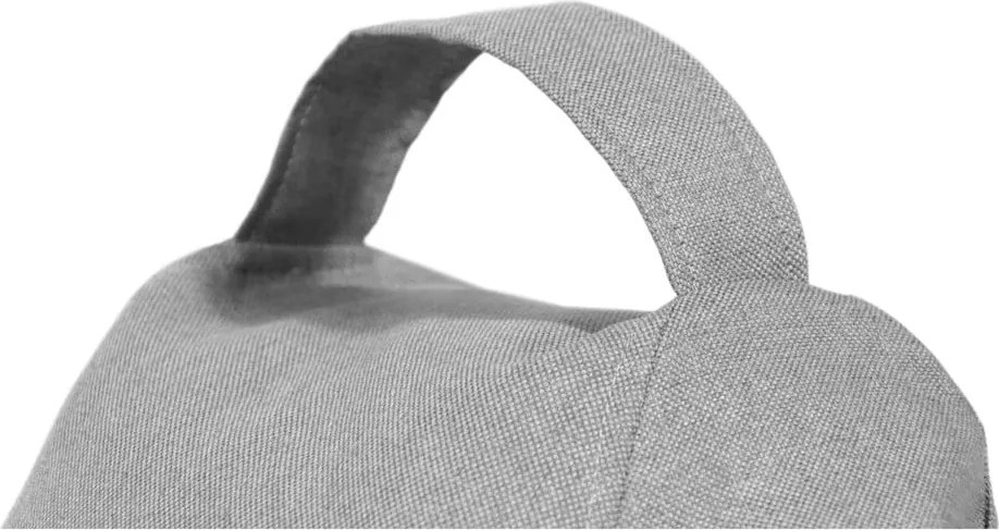 Pouf a sacco per bambini greige Game Amuse – SLOWDOWN