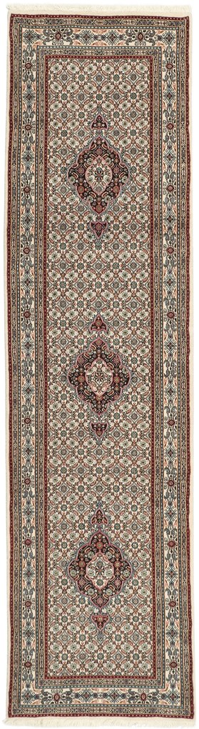 Moud Tappeto persiano 80x300 (Iran) Annodato A Mano