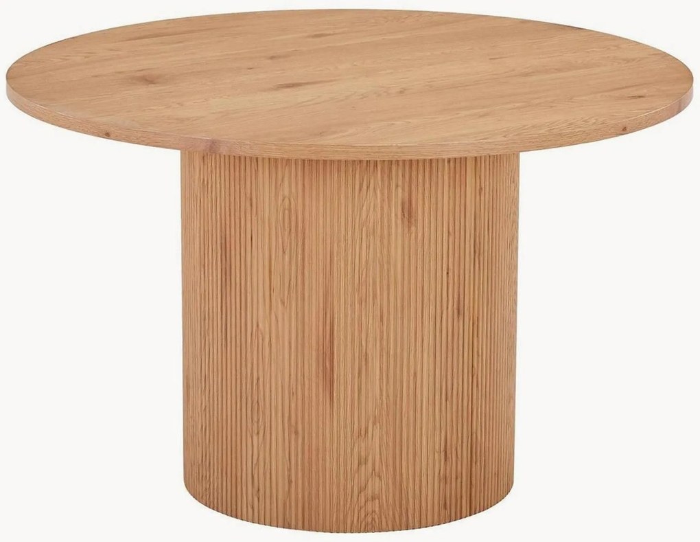 Tavolo rotondo effetto legno Boavista, Ø 120 cm