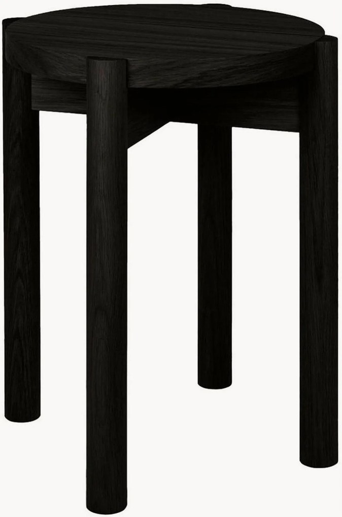 Sgabello in legno di quercia Hopp