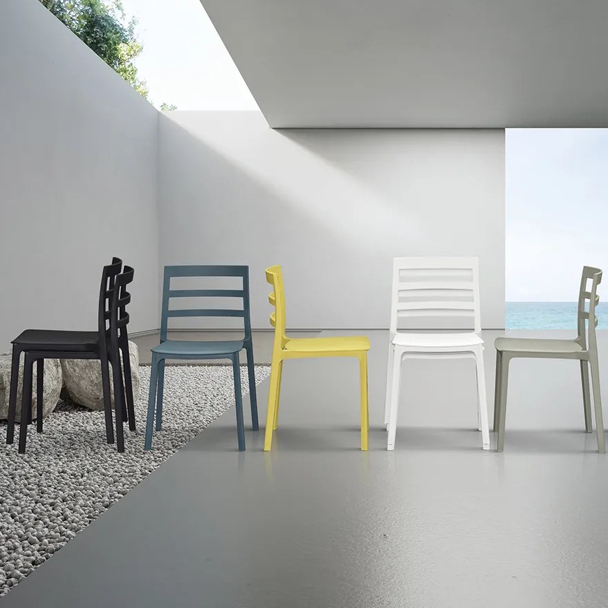 DOGE - sedia di design moderno polipropilene
