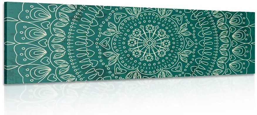 Quadro su tela – Mandala disegnata a mano