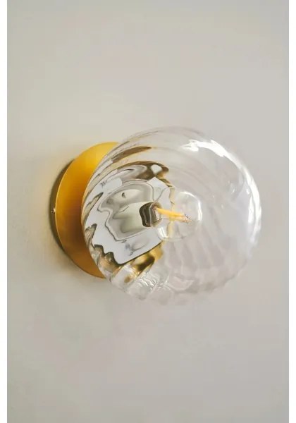 Nordlux - Lampada da parete CHISELL 1xE14/25W/230V ottone