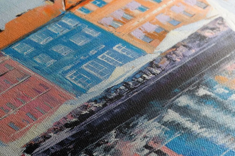 Quadro su tela – Dipinto a olio di Venezia