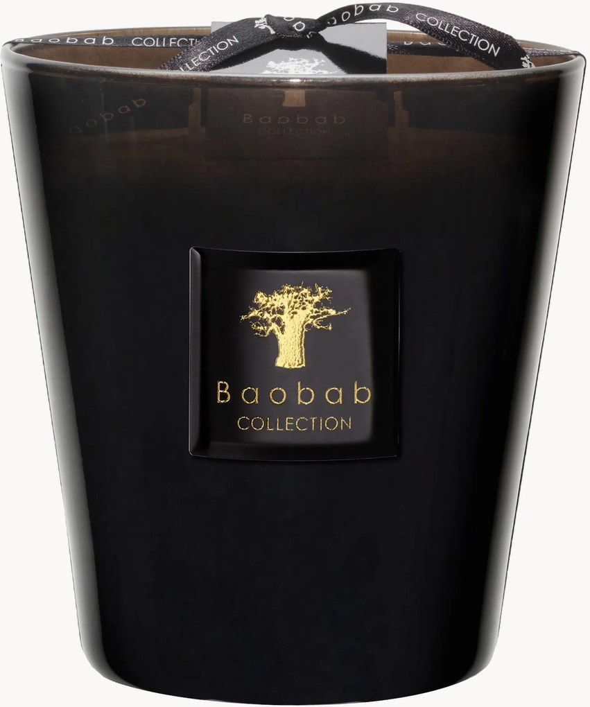 Candela profumata a quattro stoppini Prestigieuses (cuoio, sequoia, ambra)