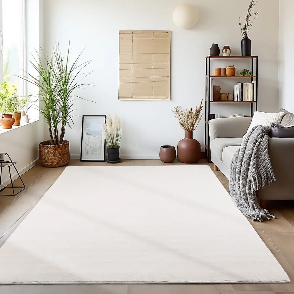 Passatoia lavabile crema 80x250 cm Sky - Ayyildiz Carpets