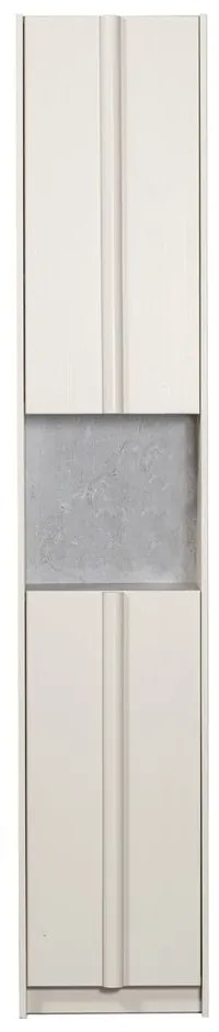 Armadio modulare in legno di pino crema 40x210 cm Basu - WOOOD