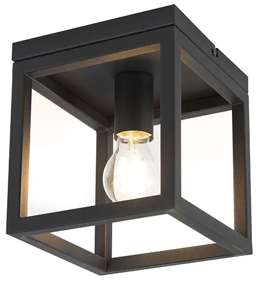 Lampada da soffitto industriale intelligente nera con WiFi A60 - Cage