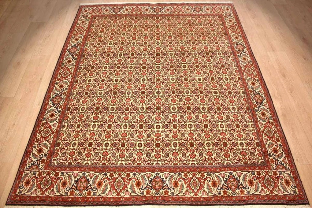 Bidjar Tappeto 200x250 (Iran) Annodato A Mano