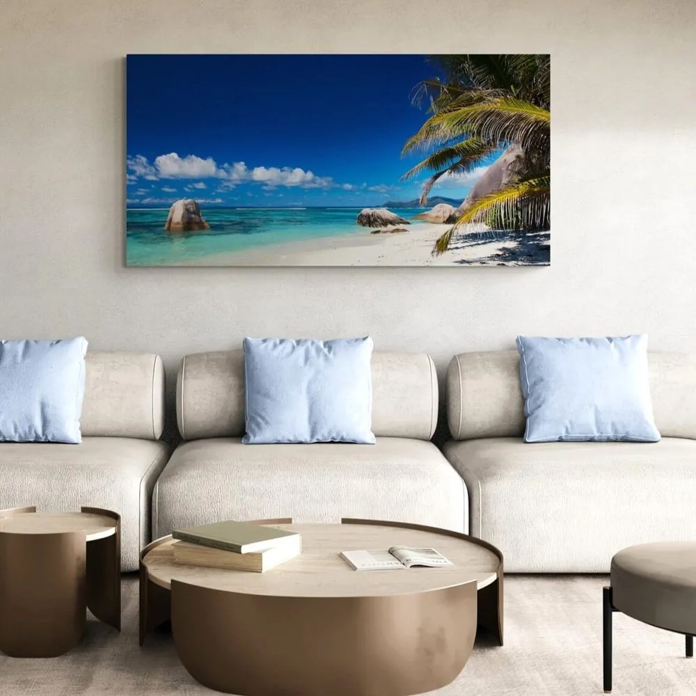 Stampa su tela – Spiaggia Anse Source