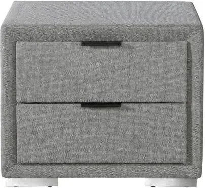 Comodino Levanter grigio - L 42 x L 40 x H 50 cm