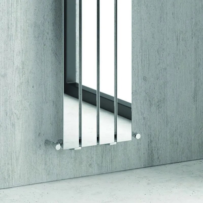 Termoarredo radiatore bagno 180x30cm con elementi piatti modello Kam-370 - KAMALU