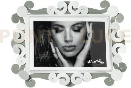 Portafoto koko piccolo orizzontale giada,bianco marmo