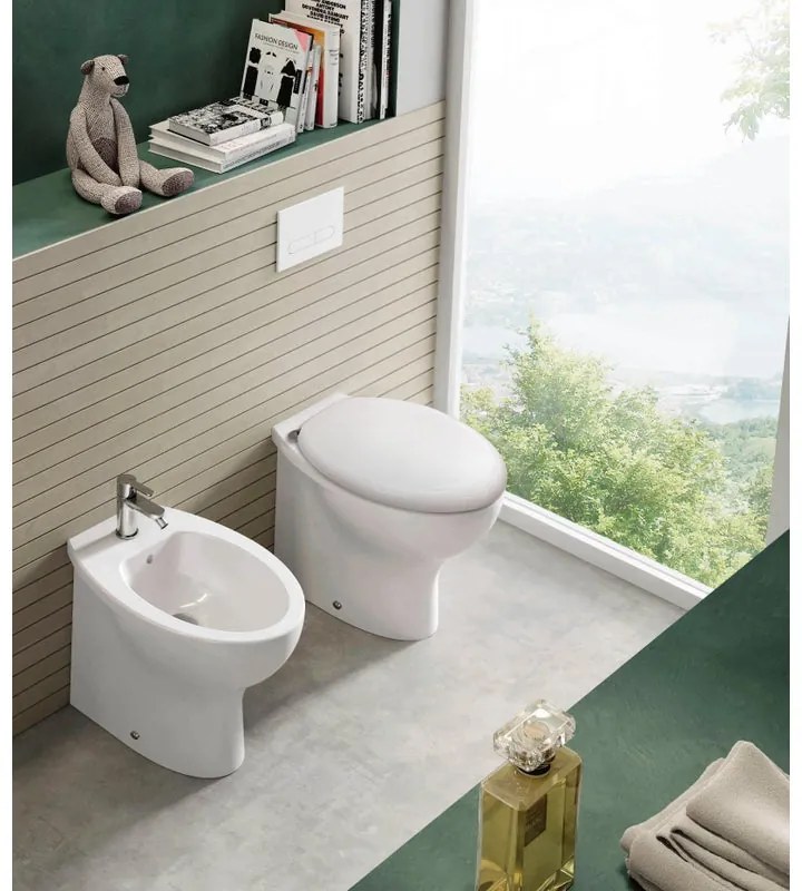 Bidet filomuro day Bianco