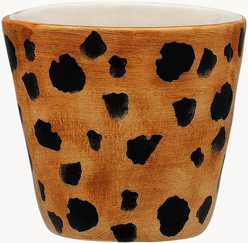 Tazzina da caffè in ceramica Leopard