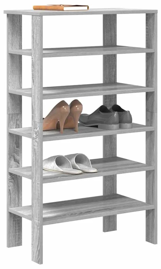 Scarpiera Grigio Sonoma 61x32x105 Cm İn Truciolato /