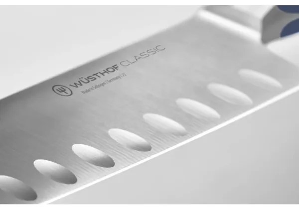 Wüsthof - Coltello da cucina santoku CLASSIC COLOUR 17 cm blu