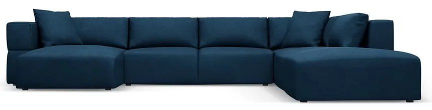 Angolo blu Divano a U, angolo destro Esther - Milo Casa