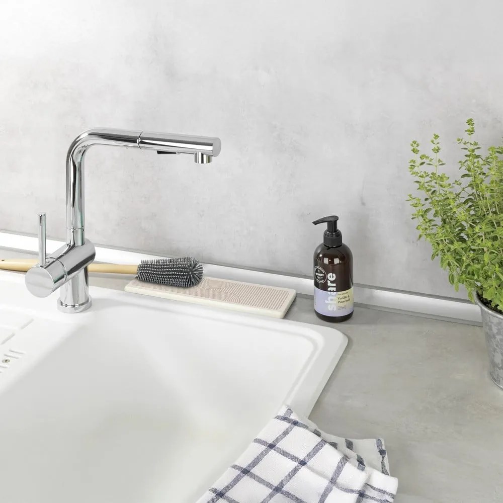 Tappetino scolapiatti beige in diatomite 30x8 cm Damon – Wenko