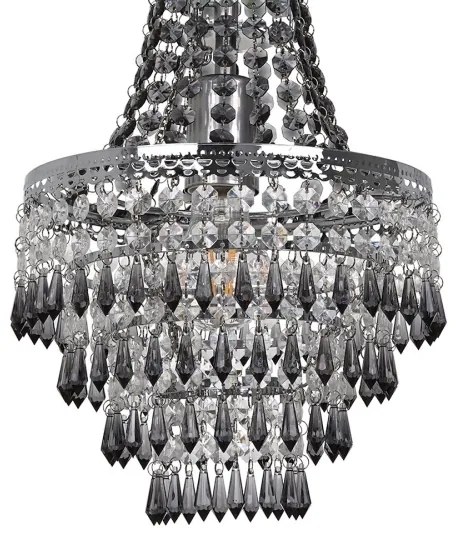 Lampadario su asta GEMMA 1xE27/60W/230V diam. 23 cm