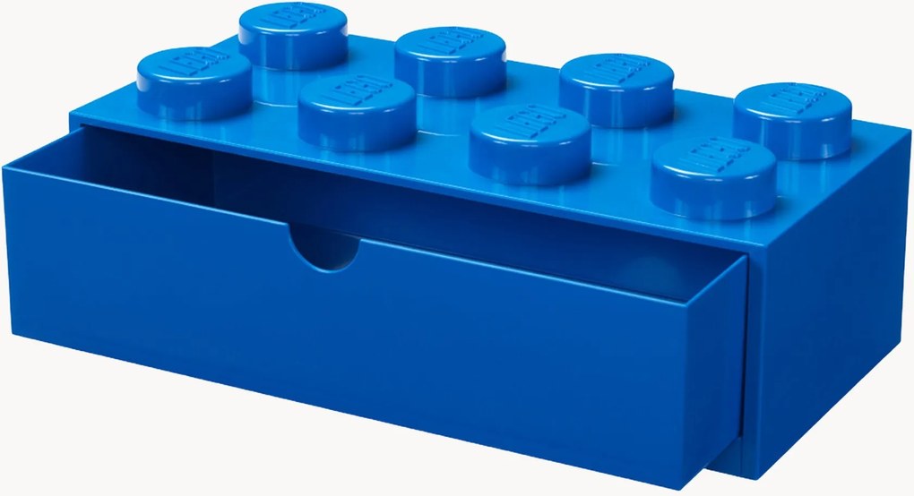 Cassetto portaoggetti per bambini LEGO Brick con 8 manopole