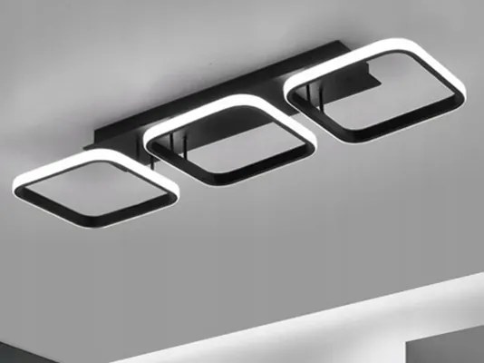 Plafoniera LED 33W/230V nera