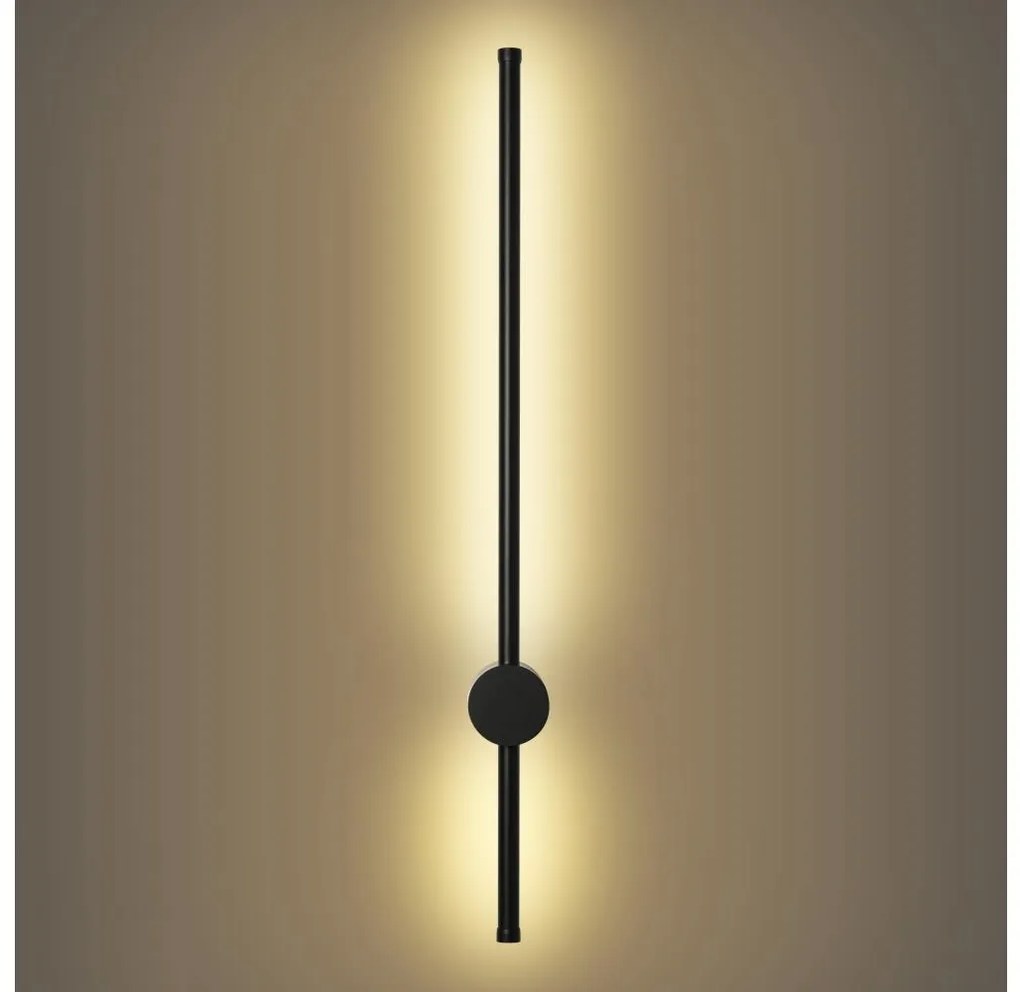 Brilagi - Applique da esterno AURA LED/12W/230V 3000K IP54 nera