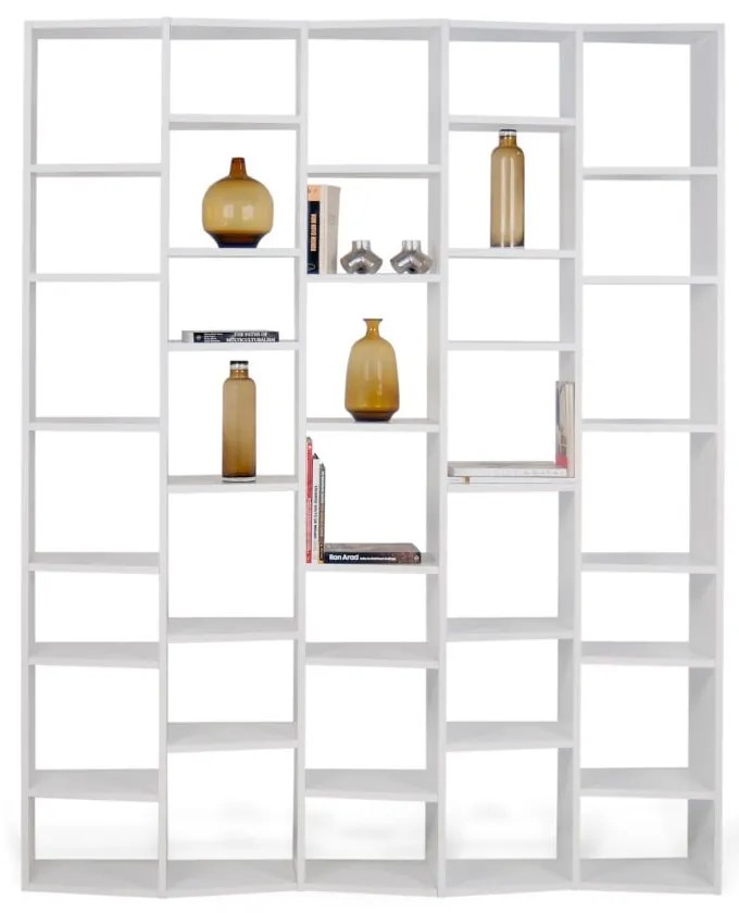 Libreria bianca 182x224 cm Valsa – TemaHome