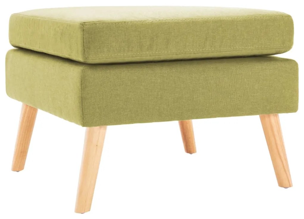 Poggiapiedi Verde İn Tessuto /
