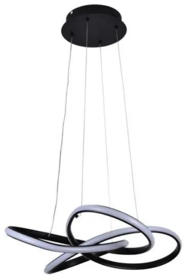 Lampadario a sospensione con filo LED dimmerabile LED/40W/230V 3000-6500K nero + telecomando