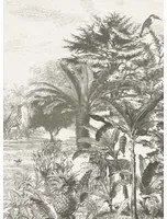 Eijffinger Carta da parati panoramica Into the Wild - Grey